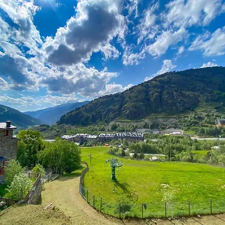 Apartment Naturaleza En Soldeu - Disfruta En Familia De Terraza Con Vistas - Parking Gratis